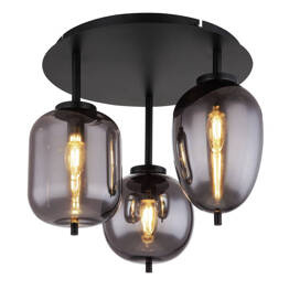Lampa sufitowa Globo Lighting 15345-3D Blacky