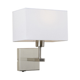 Lampa Ścienna Italux Norte WL-1122-1-A-SN-RC-WH
