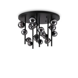 Plafon Ideal Lux Perlage Pl18 Fume' 328386