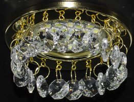 Plafon Elem Oczko 0-3204 ZŁOTO