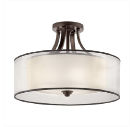 Elstead Lighting Lacey KL-LACEY-SFM-MB Plafon