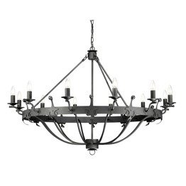 Elstead Lighting Windsor WINDSOR12-GR Lampa wisząca