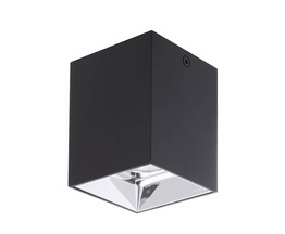 Oprawa Sufitowa Berella Light Piri 1 BK+CH BL5162 Czarno Chromowa