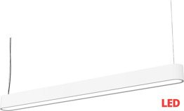 Żyrandol SOFT LED white 90x6 zwis 7547 Nowodvorski
