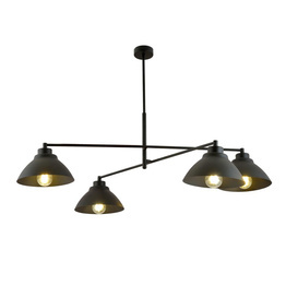 MAVERICK 4 BLACK  lampa wisząca czarny (1211/4) - Emibig