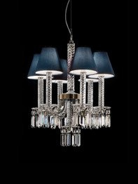 Italamp Prezioso 252/6 Lampa wisząca niebieska