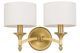 Lampa ścienna Kutek Decor DEC-K-2(P/A) Patyna