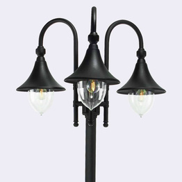 Norlys Florencja 830B Lampa stojąca Czarna