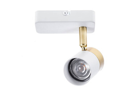 Reflektor Obracany Berella Light Rio S WH/GD BL5409 Biało Złoty