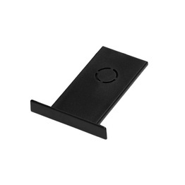 Azzardo ALFA TRACK MAGNETIC EASYFIX END CAP BK AZ5687