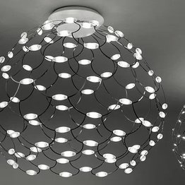 Sforzin Lamoi Grande Nero Lampa Sufitowa