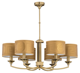 Lampa wisząca Kutek Decor DEC-ZW-6(P/A) Patyna