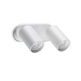 Lampa Ścienna Ideal Lux Dynamite Ap2 Round Bianco 367378