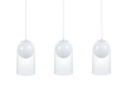 Lampa nad stół biała Berella Light Tiga 3 BL0522