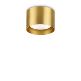 Plafon Ideal Lux Spike Pl1 Round Ottone 285238