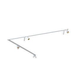 Lampa Sufitowa Nowodvorski 7697 Mono 200x200cm Biało złota