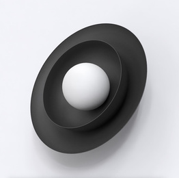 Oprawa Ścienna Emibig Poppi K1 Bl Black (1522/K1)