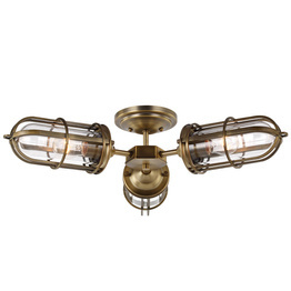Urban Restoration QN-URBANREST-3SF Lampa sufitowa Elstead Lighting