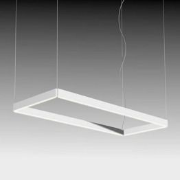 OLE iluminacion Manolo 24840/50x100  Lampa Wisząca 50 x 100 cm biała