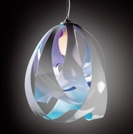 Zwis Slamp Goccia niebieski/fioletowy