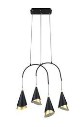 Zwis Dann Lux Ralto 4 DLD5327 czarno-złoty