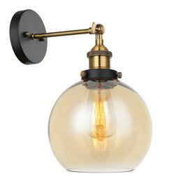Lampa ścienna Italux Cardena MBM-4330/1 GD+AMB