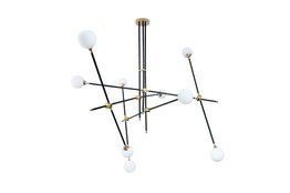 Żyrandol duży do wysokiego salonu Berella Light Intose 9 BL0232