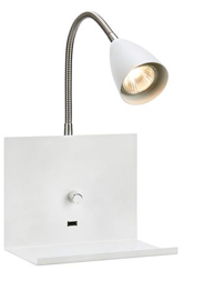 Markslojd Kinkiet 1L Biały 107140 Markslojd  LOGI