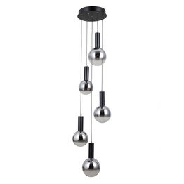 Zwis Italux PND-34378-5S-BK Strela