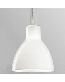 Leucos JJ Glass S35 Zwis biały połysk 35 cm