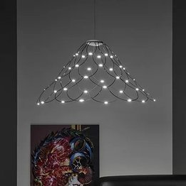 Sforzin Mrs Lamoi Nero Lampa Wisząca