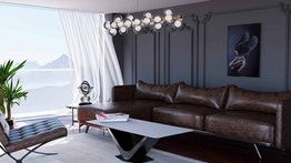 Lampa wisząca Berella Light Mistero 25L BL3427