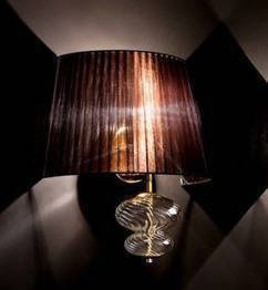 Lampa ścienna Vintage Musa brąz/złoty