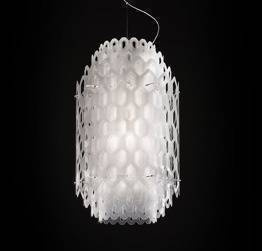 Slamp Chantal Lampa wisząca biała 36 cm