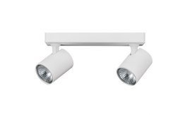 Spot podwójny w kolorze białym Azzardo Exo 2 AZ3196