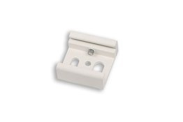 Uchwyt do szyn krótki Biały MaxLight MHT1-P1-WH