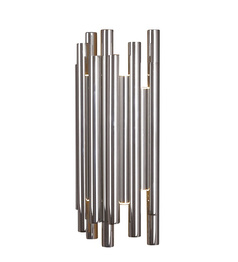 MaxLight Organic Chrom W0186D Kinkiet Ściemniany