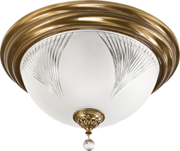 Plafoniera Kutek Farini FAR-PLM-3(P) Patyna