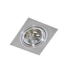 Oprawa wpuszczana AZzardo SIRO 1 AZ0767 kolor aluminium