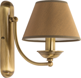 Lampa ścienna Kutek N-K-1(Z/A) złoty