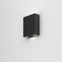 Lampa ścienna zewnętrzna Ledpoint AQform 26547-M930-W1-00-12 Czarna Up&down