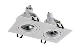 Biała Oprawa Wpuszczana Dann Lux Design PELE D-WH Białe DLD5254