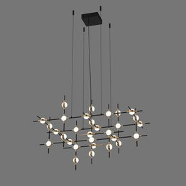 Żyrandol Ledowy Italux Provenza MD18001067-30A BG