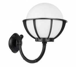 Lampa ścienna SU-MA Kule z koszykiem 250 K 3012/1/KPO 250