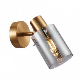 Italux Sardo SPL-5581-1-BRO-SG Lampa ścienna