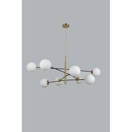 Lampa wisząca Czarno Złota Azzardo Oviedo AZ4423