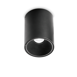 Ideal Lux Nitro Pl Round D10 Nero 3000k Plafon 322711