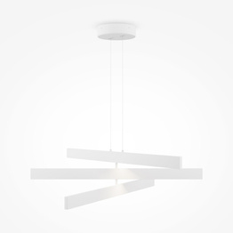 Origami lampa wisząca biały (MOD163PL-L38W4K1) - Maytoni