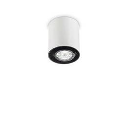 Plafoniera Ideal Lux Mood Pl1 Small Round Bianco