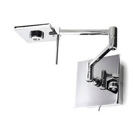 Lampa ścienna Pujol Del A-34 chromowy